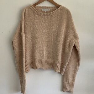 Generation K chenille scalloped waist oversize sweater size XL